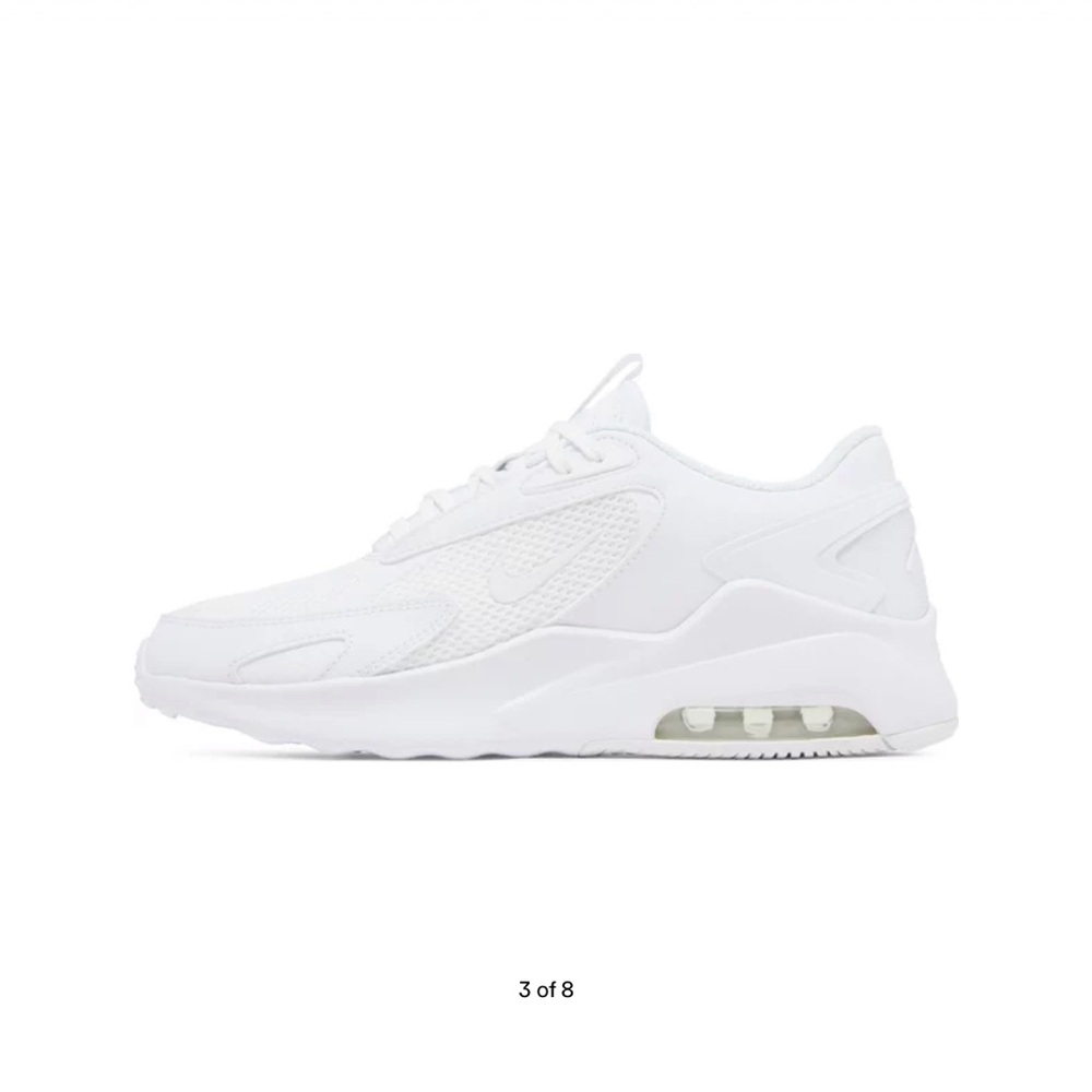 Nike Air Max Bolt (all-white size 7) - Picture 3 of 9